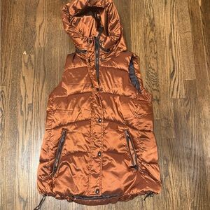 Sam Edelman Copper Puffer Vest